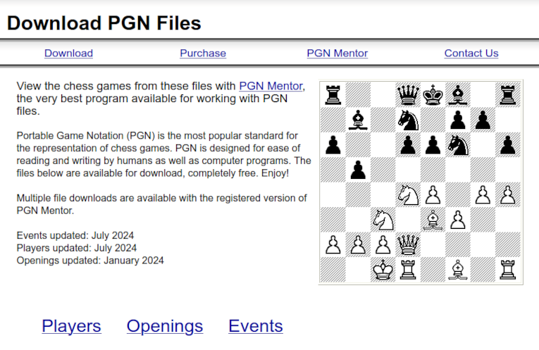 Download PGN Files